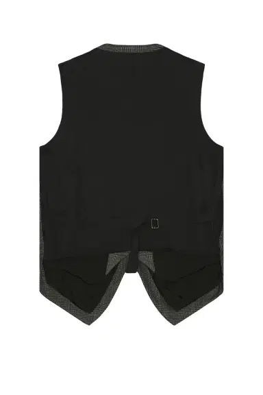 Bottega Veneta Wool Prince Of Wales Gilet | Thumbnail 2