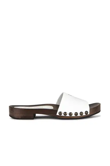 Miu Miu Clog Sandal | Thumbnail 1 Miu Miu Clog Sandal | Thumbnail 1