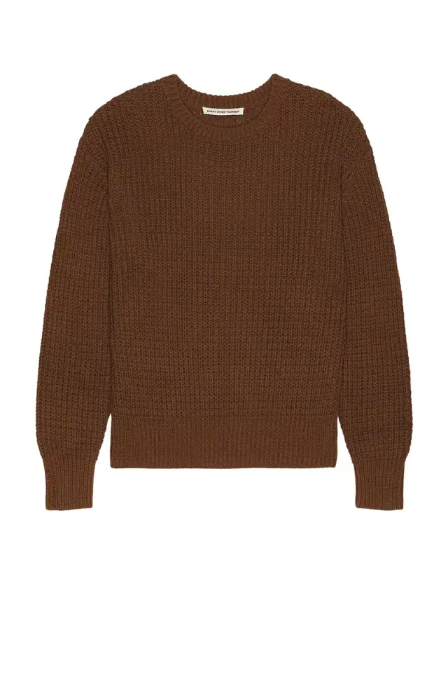 Every Other Thursday Fisherman Knit Sweater