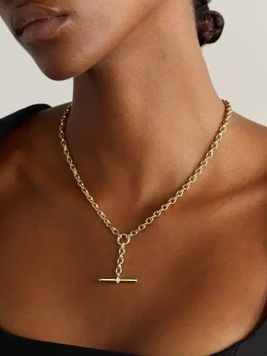 David Yurman Dy Mercer® 18-karat Gold Diamond Necklace | Thumbnail 2 David Yurman Dy Mercer® 18-karat Gold Diamond Necklace | Thumbnail 2
