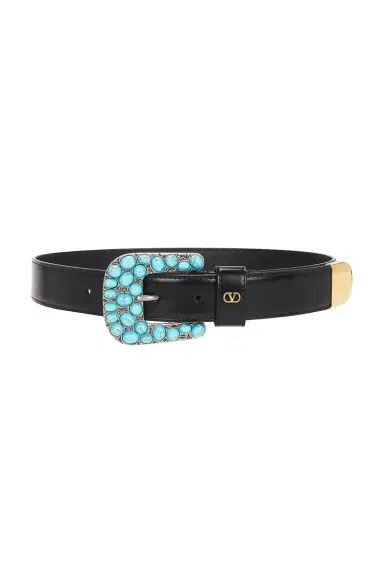 Valentino Garavani V Logo Signature 30 Belt | Thumbnail 1 Valentino Garavani V Logo Signature 30 Belt | Thumbnail 1