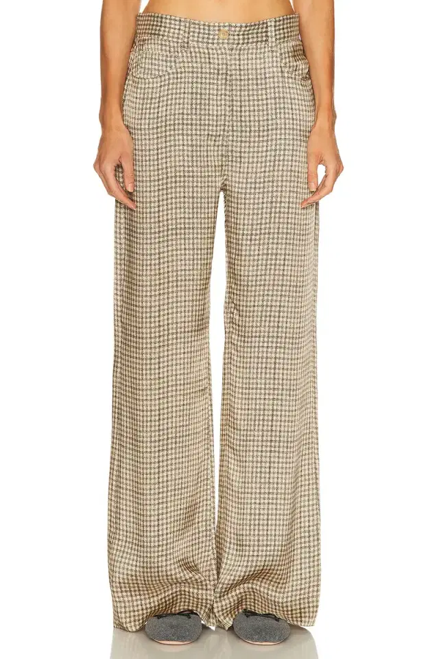 Acne Studios Poltana Fluid Check Pant