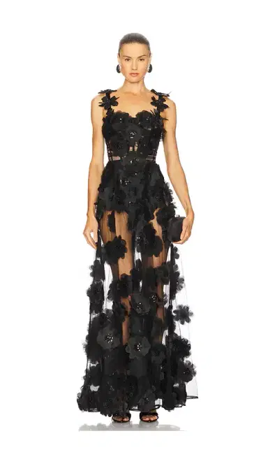 Bronx and Banco Rosalie Noir Gown | Thumbnail 1