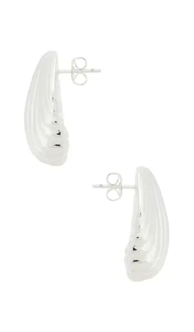 ANNI LU Silver Shell Earring | Thumbnail 2