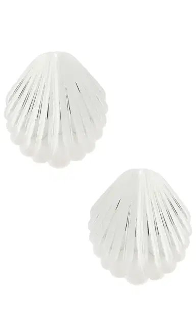 ANNI LU Silver Shell Earring | Thumbnail 1