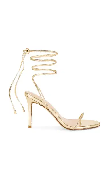 FEMME LA x REVOLVE 3.0 Barely There Lace Up Heel | Thumbnail 1
