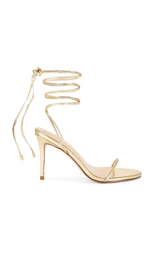 FEMME LA x REVOLVE 3.0 Barely There Lace Up Heel