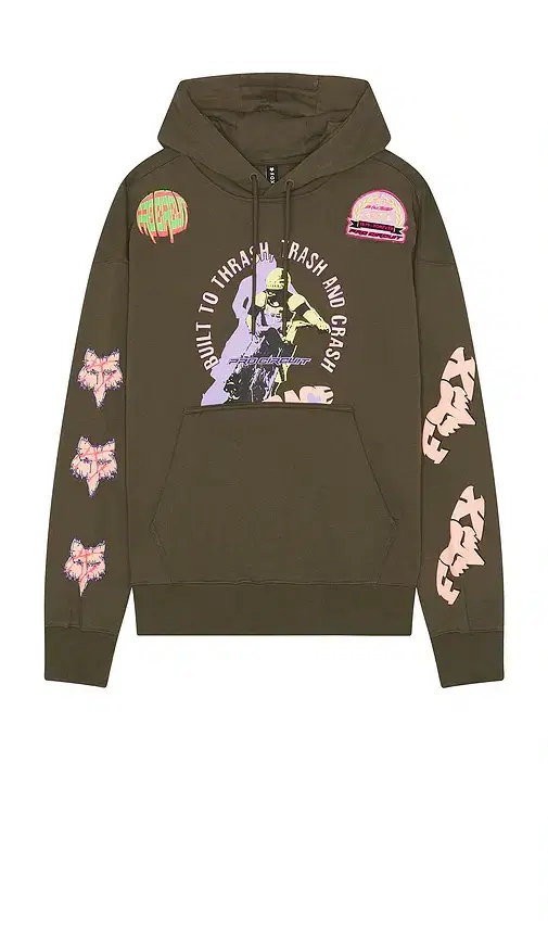 Fox Racing x Pro Circuit Oversized Fleece Hoodie