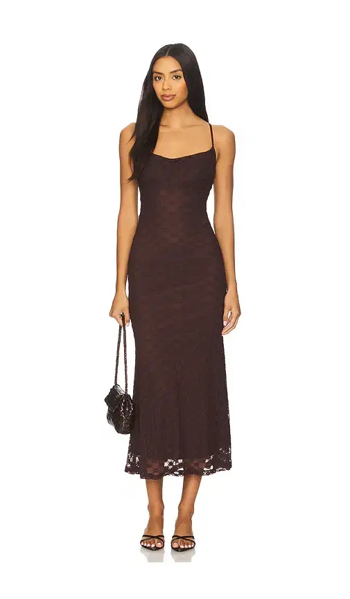 Adoni Mesh Midi Dress