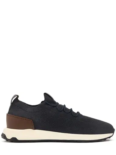 TOD'S Knit Low Top Sneakers | Thumbnail 1