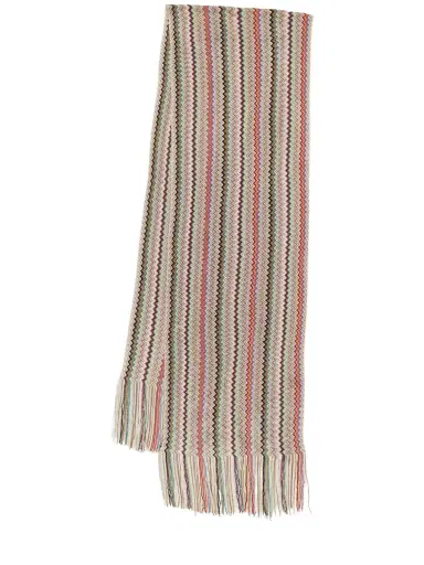 MISSONI Viscose Blend Jacquard Scarf | Thumbnail 1
