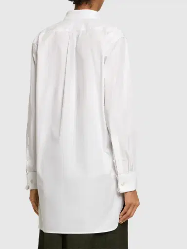 DRIES VAN NOTEN Colbys Cotton Poplin Shirt | Thumbnail 3