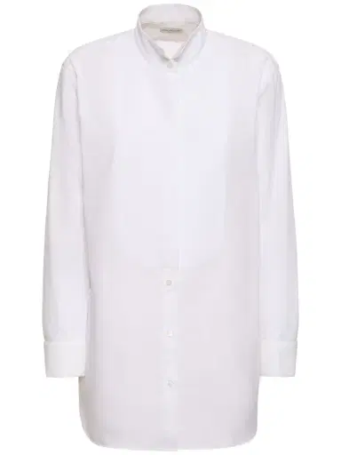 DRIES VAN NOTEN Colbys Cotton Poplin Shirt | Thumbnail 1