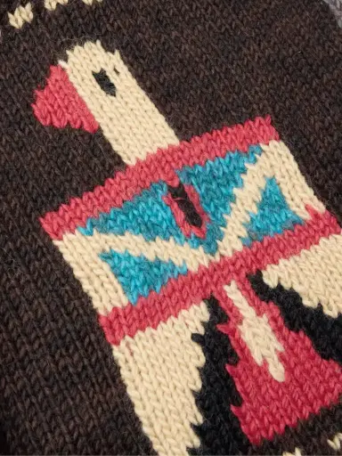 KAPITAL Jacquard-Knit Wool Sweater - Men | Thumbnail 4