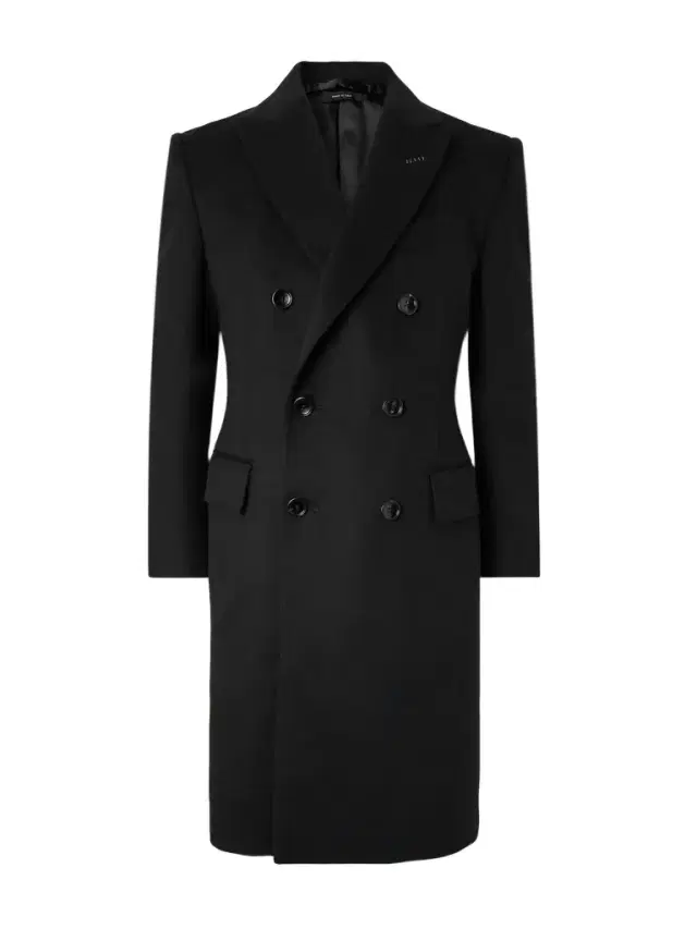 Double-Breasted Wool and Cashmere-Blend Coat - Men