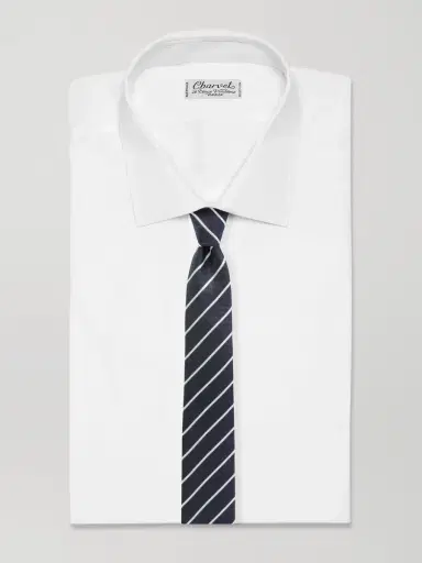 Tom Ford 8cm Striped Silk-Jacquard Tie - Men | Thumbnail 2 Tom Ford 8cm Striped Silk-Jacquard Tie - Men | Thumbnail 2