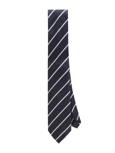 Tom Ford 8cm Striped Silk-Jacquard Tie - Men | Thumbnail 1 Tom Ford 8cm Striped Silk-Jacquard Tie - Men | Thumbnail 1