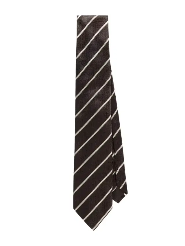 8cm Striped Silk-Jacquard Tie - Men