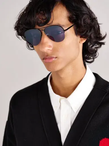 Jacques Marie Mage Amelia Aviator-Style Metal Sunglasses - Men | Thumbnail 2 Jacques Marie Mage Amelia Aviator-Style Metal Sunglasses - Men | Thumbnail 2