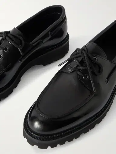 John Lobb Tide Glossed-Leather Boat Shoes - Men | Thumbnail 5 John Lobb Tide Glossed-Leather Boat Shoes - Men | Thumbnail 5