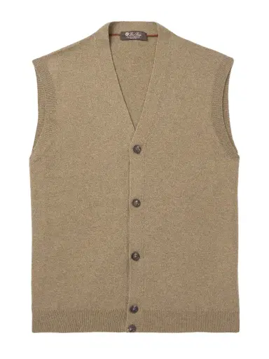 Loro Piana Baby Cashmere Sweater Vest - Men | Thumbnail 1