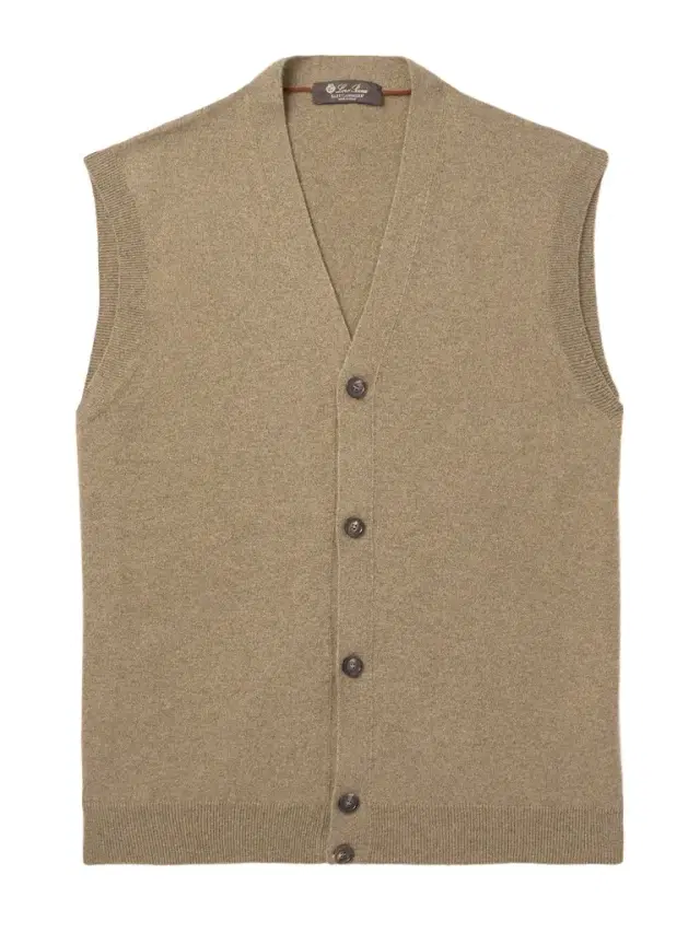 Loro Piana Baby Cashmere Sweater Vest - Men