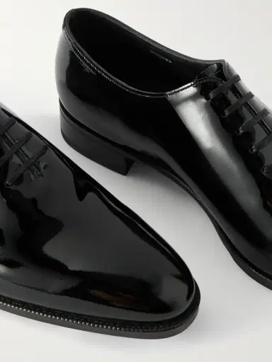 John Lobb Marldon Whole-Cut Patent-Leather Oxford Shoes - Men | Thumbnail 5