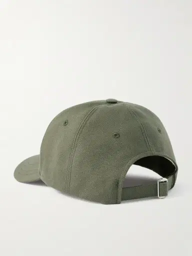 Loewe Logo-Appliquéd Cotton-Canvas Baseball Cap - Men | Thumbnail 3