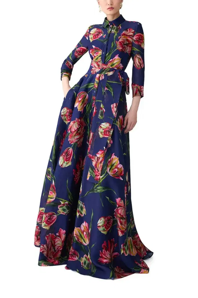 Carolina Herrera Trench Gown