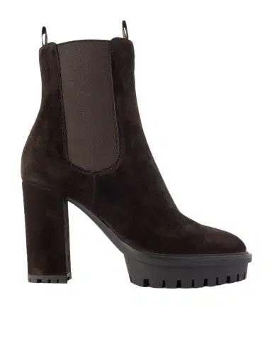 Gianvito Rossi Barry 70 Suede Chelsea Boots | Thumbnail 1