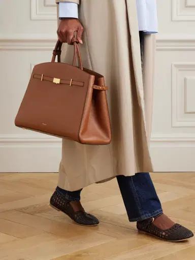 DeMellier The Hudson Textured-leather Tote | Thumbnail 2