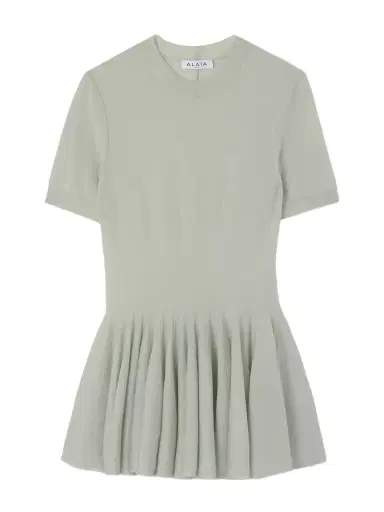 Alaïa Wool Peplum Top | Thumbnail 1 Alaïa Wool Peplum Top | Thumbnail 1