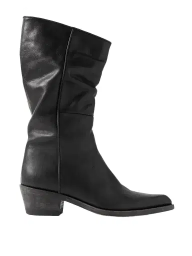 Khaite Clive Leather Boots | Thumbnail 1 Khaite Clive Leather Boots | Thumbnail 1