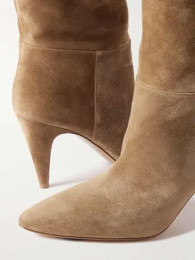 Gianvito Rossi Elise 85 Suede Boots | Thumbnail 4 Gianvito Rossi Elise 85 Suede Boots | Thumbnail 4
