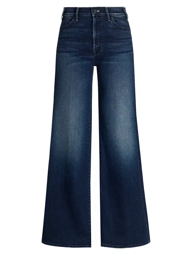 Mother Women's The Hustler Roller Sneak High-Rise Flare Jeans - Homecoming High