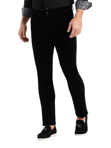 Robert Graham Men's Celestial Velvet Slim-Fit Pants | Thumbnail 3 Robert Graham Men's Celestial Velvet Slim-Fit Pants | Thumbnail 3