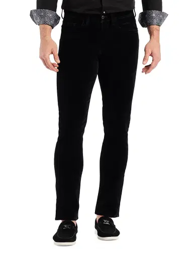 Robert Graham Men's Celestial Velvet Slim-Fit Pants | Thumbnail 1 Robert Graham Men's Celestial Velvet Slim-Fit Pants | Thumbnail 1
