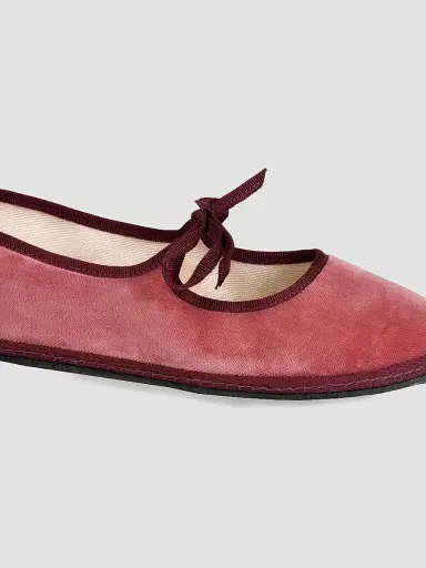 Vibi Venezia Women's Timeless Brigitte Velvet Mary Janes - Marie Antoinette - Size 12 | Thumbnail 3
