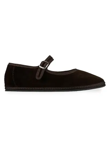 Vibi Venezia Women's Timeless Velvet Mary Janes - Amerigo - Size 6 | Thumbnail 1