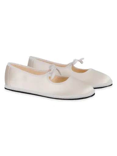 Vibi Venezia Women's Brigitte Round Toe Slippers - Snow White - Size 10 | Thumbnail 2