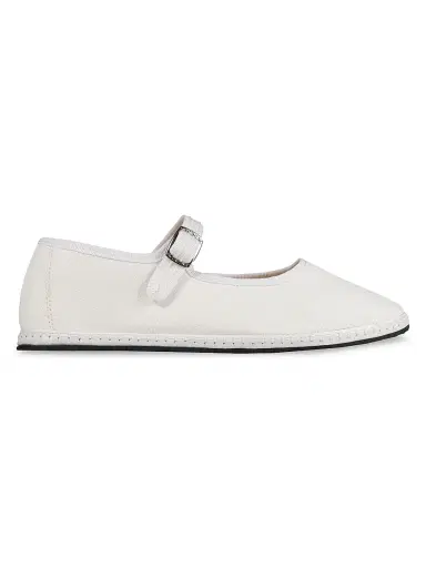 Vibi Venezia Women's Canvas Mary Janes - Latte - Size 11 | Thumbnail 1