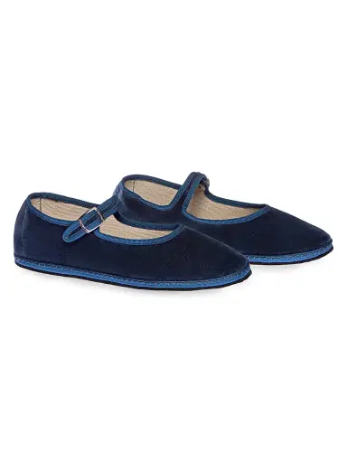 Vibi Venezia Women's Timeless Delfina Velvet Mary Janes - Delfina - Size 11 | Thumbnail 2