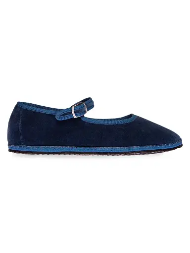 Vibi Venezia Women's Timeless Delfina Velvet Mary Janes - Delfina - Size 11 | Thumbnail 1