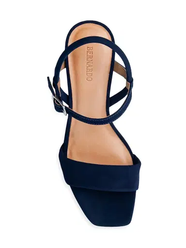 Bernardo Women's Canto Platform Heeled Sandals - Dark Navy - Size 11 | Thumbnail 3