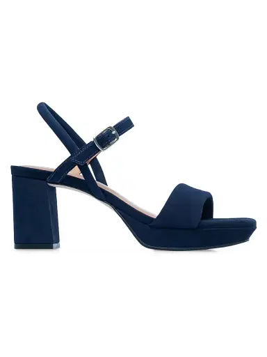 Bernardo Women's Canto Platform Heeled Sandals - Dark Navy - Size 11 | Thumbnail 1