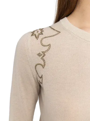 Zadig & Voltaire Women's Missya Rhinestone Cashmere Cardigan | Thumbnail 6 Zadig & Voltaire Women's Missya Rhinestone Cashmere Cardigan | Thumbnail 6