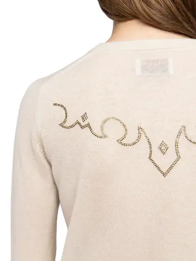 Zadig & Voltaire Women's Missya Rhinestone Cashmere Cardigan | Thumbnail 7 Zadig & Voltaire Women's Missya Rhinestone Cashmere Cardigan | Thumbnail 7