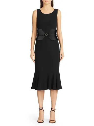 ALAIA Women's Double Bustier Leather Belt - Noir | Thumbnail 3 ALAIA Women's Double Bustier Leather Belt - Noir | Thumbnail 3