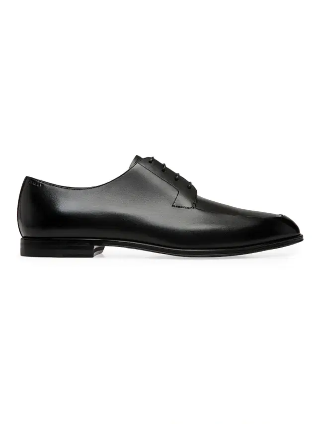 Bally Men's Westminster Wanset Leather Derby - Black