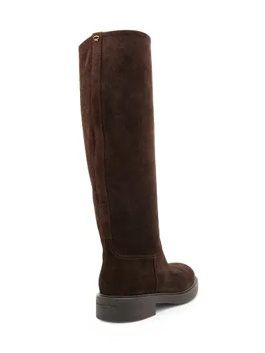 Gianvito Rossi Women's Ascott Suede Knee-High Boots - Moka - Size 11.5 | Thumbnail 3 Gianvito Rossi Women's Ascott Suede Knee-High Boots - Moka - Size 11.5 | Thumbnail 3